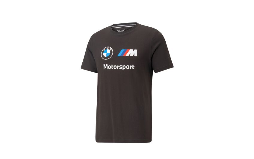 BMW M Motorsport Logo-T-Shirt Herren schwarz